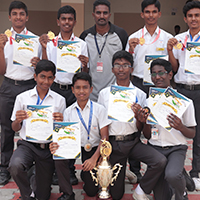 Volleyball Team - Velammal Campus Coimbatore
